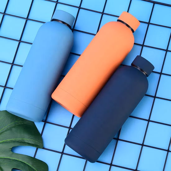 500ml 750ml 열 공장 이중 벽 스테인레스 스틸 컵 절연 음료 병 텀블러 물병