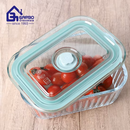 붕규산 유리 식품 용기 내열 오븐 전자 레인지 안전 유리 도시락 도시락