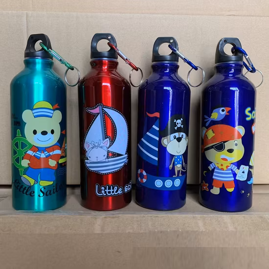 야외 스포츠 체육관 피트니스 알루미늄 주전자 사이클링 장비 자전거 산 캠핑 자전거 물 컵 병 사용자 정의 로고 FDA CE 리프트 링